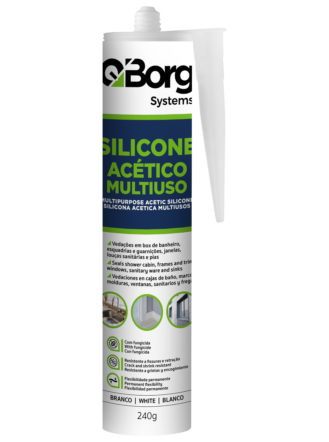 SILICONE AC�TICO MULTIUSO